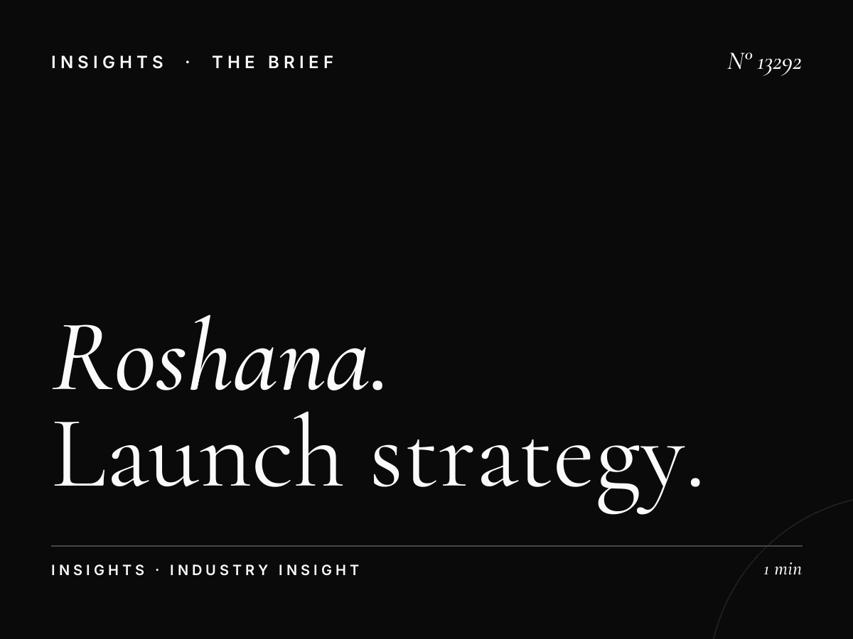 Roshana Tahlia Screen New Product: Launch Strategy That Drives Market Impact