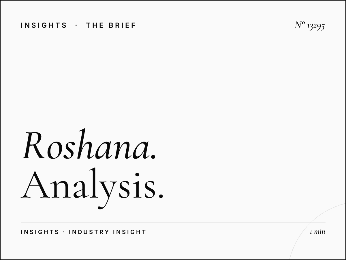 Roshana Tahlia Screen Audience Profile: Analysis