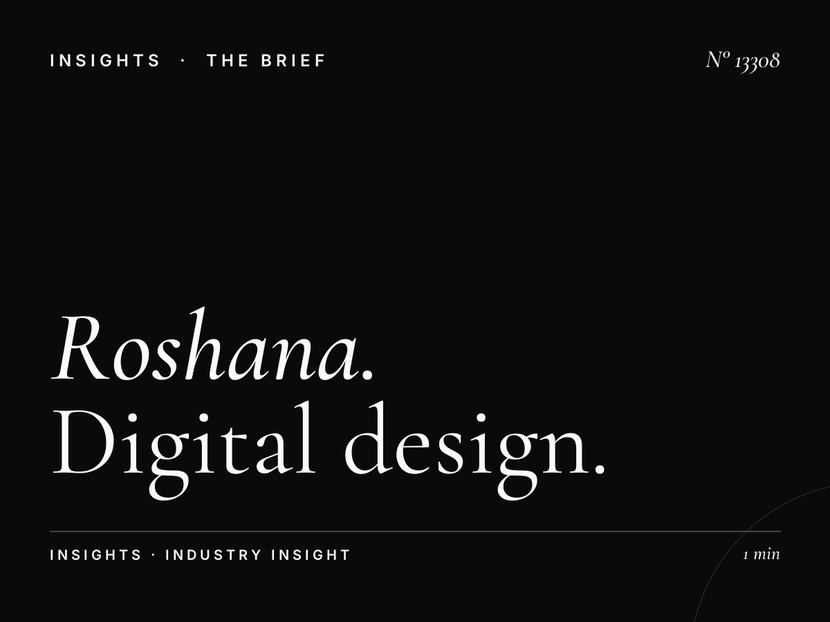 Roshana Tahlia Screen Creative: Digital Design Success