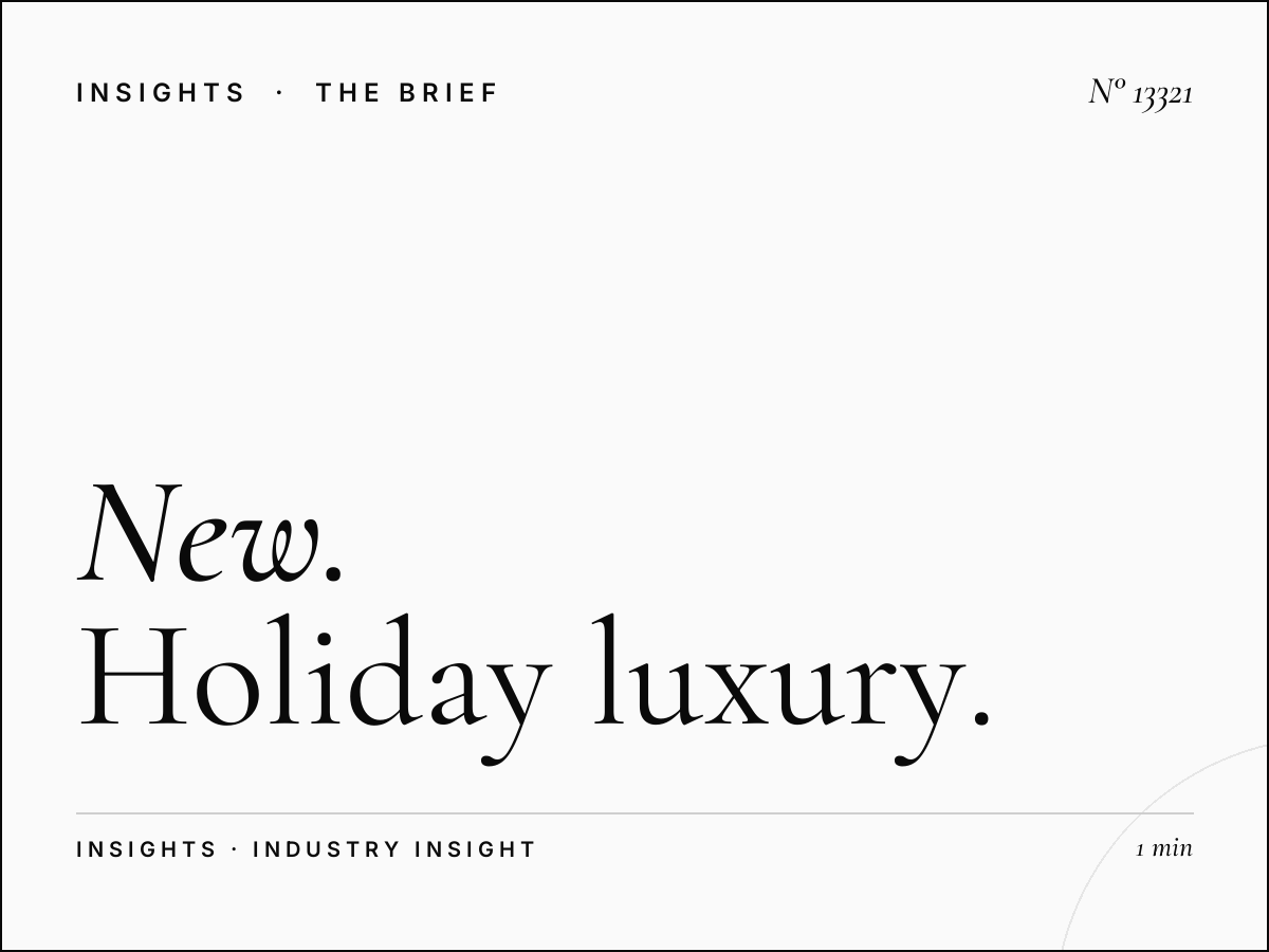 New Year Roshana Tahlia Screen: Holiday Luxury Digital