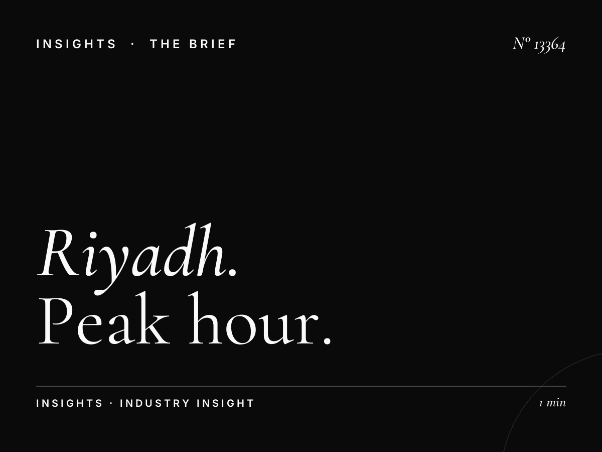 Riyadh LED 9 Traffic: Peak Hour Analysis