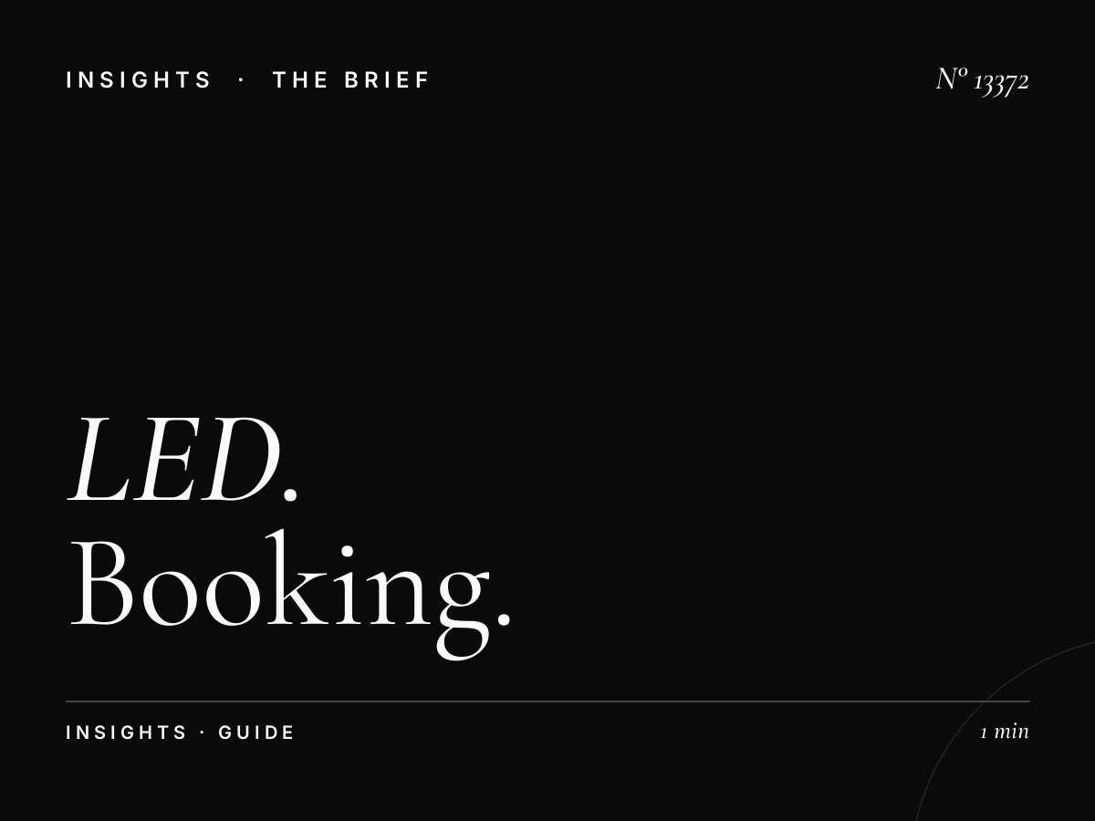 LED 9 Reservation Riyadh: Booking Guide