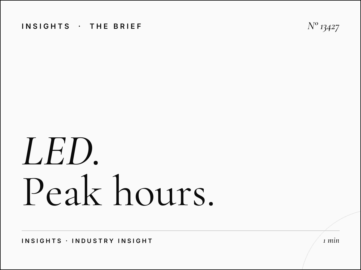 LED 9 Time Slots Riyadh: Peak Hours Digital