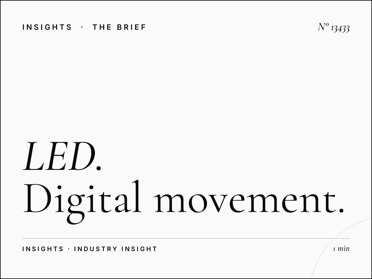 LED 9 Video Content Riyadh: Digital Movement