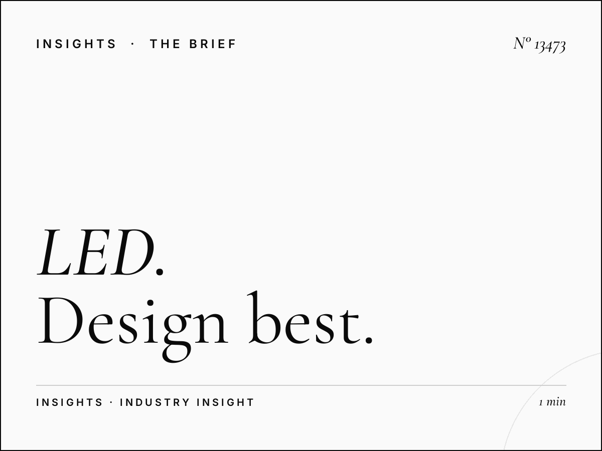 LED 6 Creative Riyadh: Design Best Practices