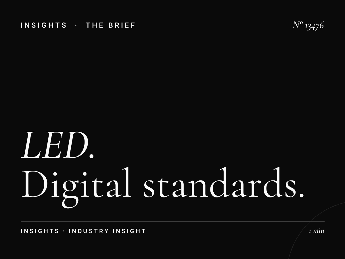 LED 6 Dimensions Riyadh: Digital Standards