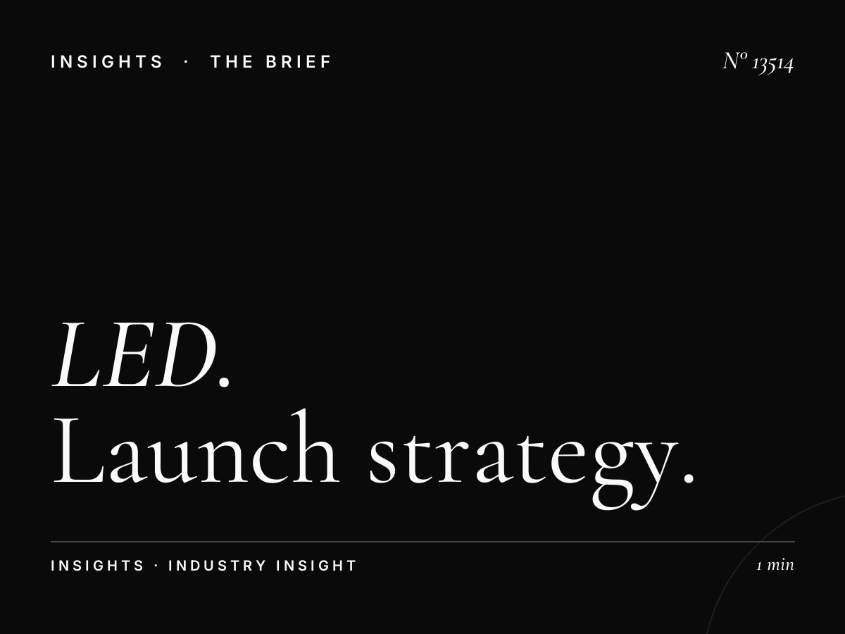 LED 6 New Product Riyadh: Launch Strategy