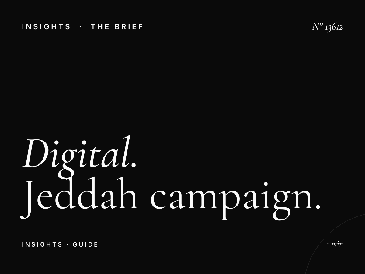 Digital Bridges Advertising: Jeddah Campaign Guide