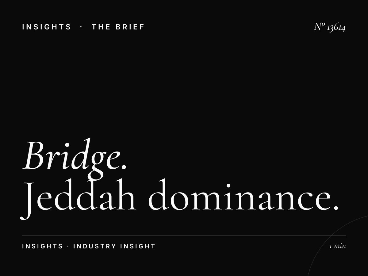 Bridge Network Digital: Jeddah Dominance Specifications