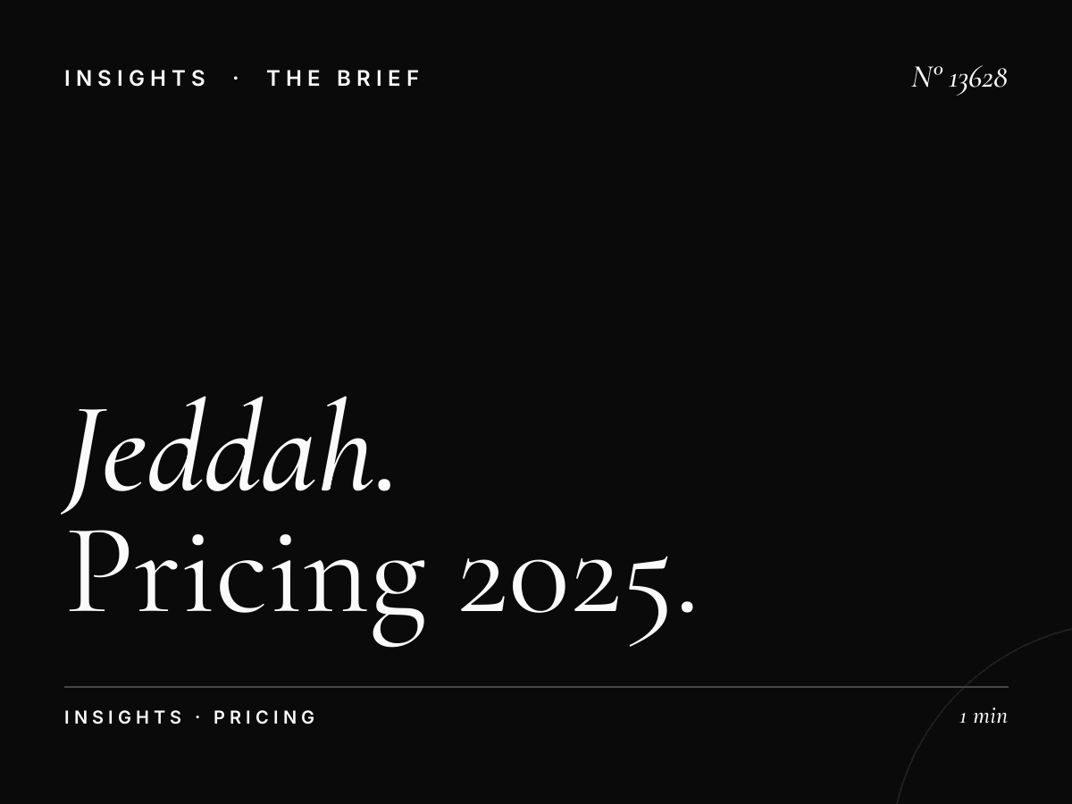 Jeddah Digital Bridges Dominance Cost: Complete Pricing 2025