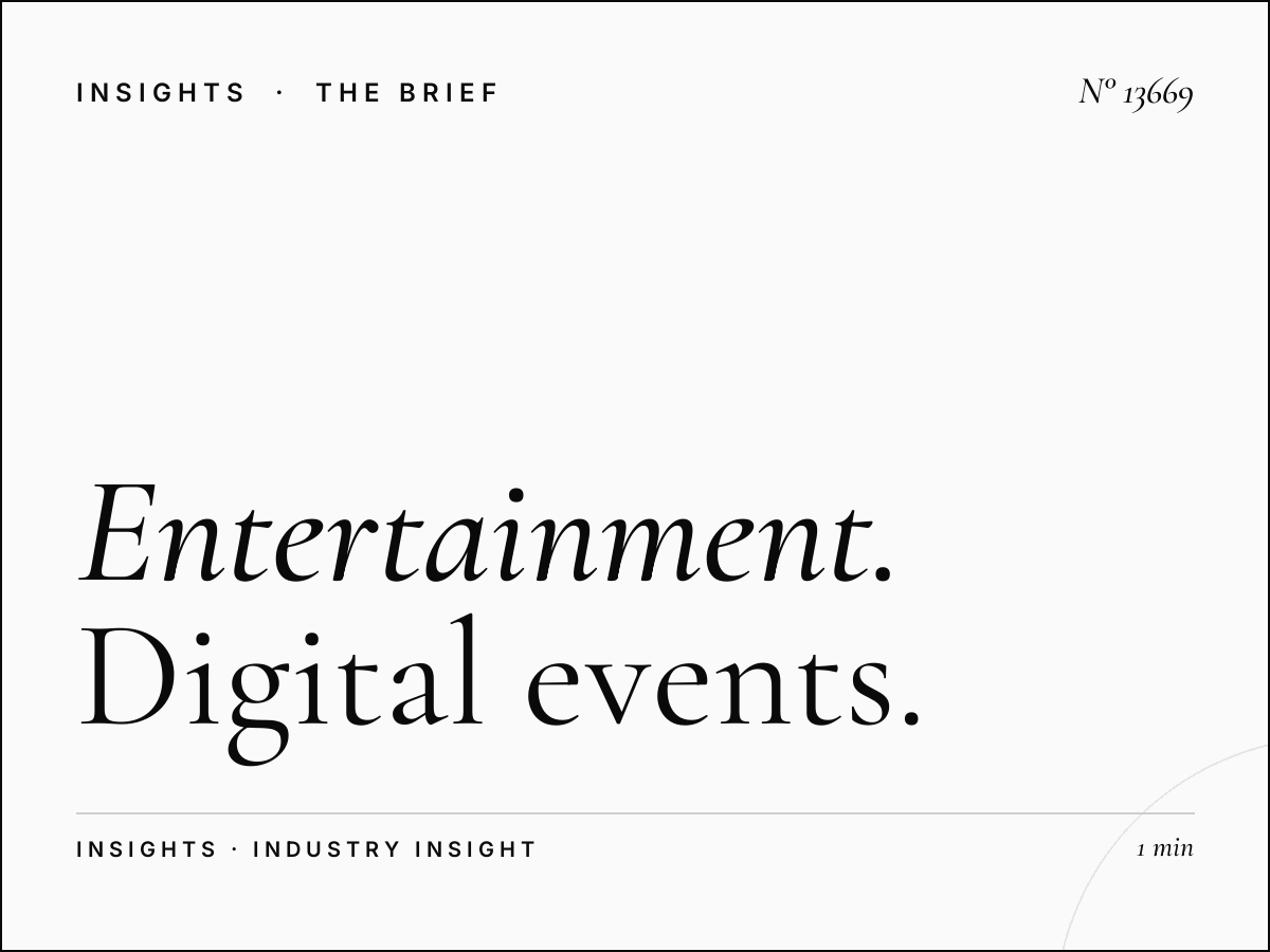Entertainment Jeddah Bridges: Digital Events
