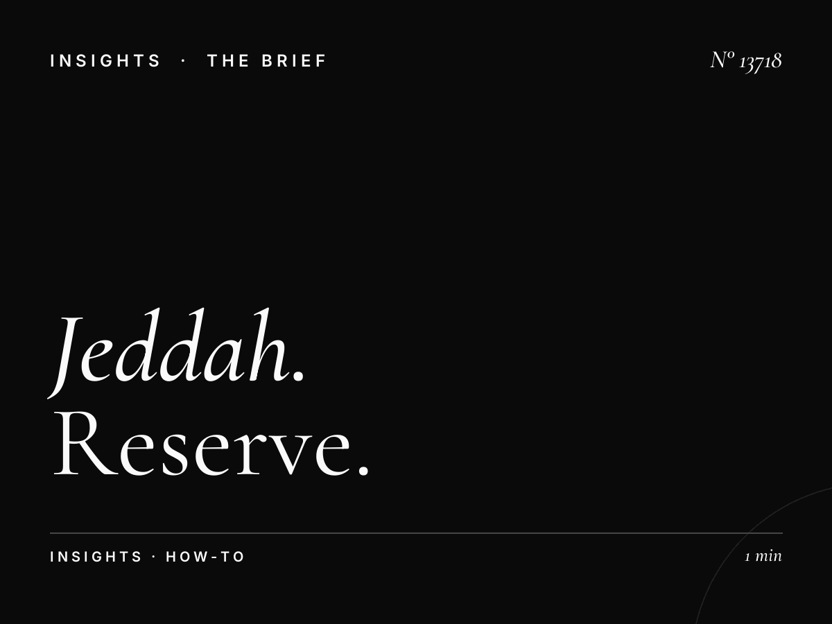 Jeddah Digital Bridges Dominance Booking: How to Reserve Your Prime Advertising Space