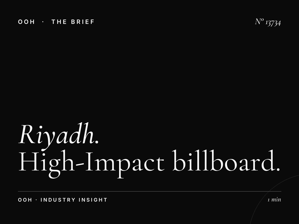 Riyadh Static Mezahpole Visibility: High-Impact Billboard Advertising in Saudi Arabia's Capital