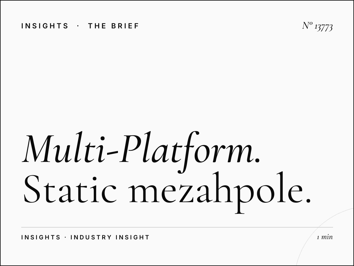 Multi-Platform Riyadh: Static Mezahpole Campaign