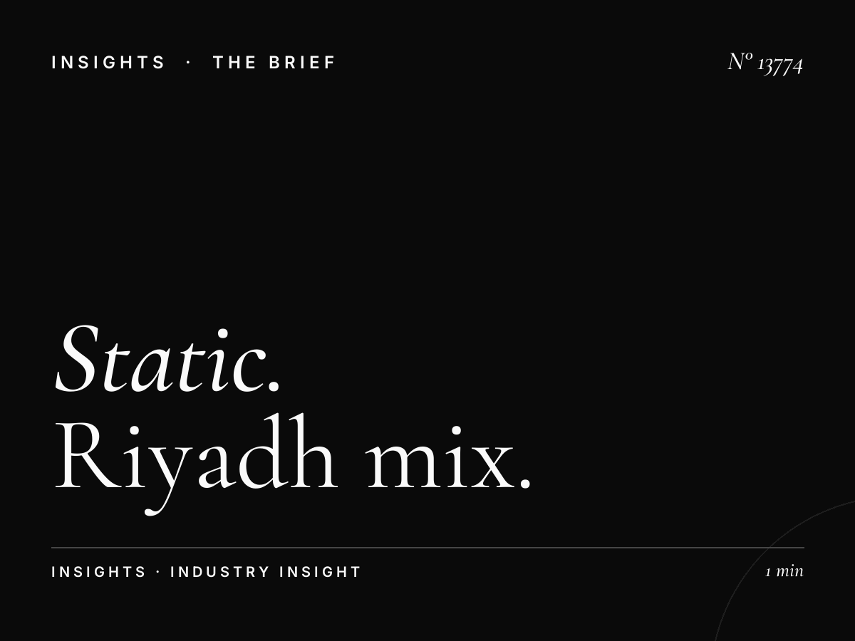 Static Mezahpole Marketing Integration: Riyadh Mix