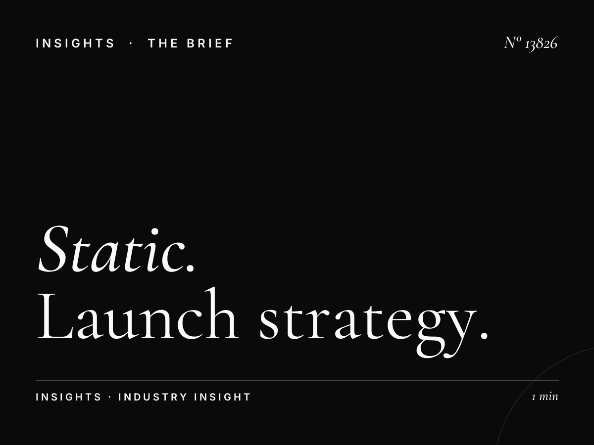 Static Mezahpole New Product Riyadh: Launch Strategy