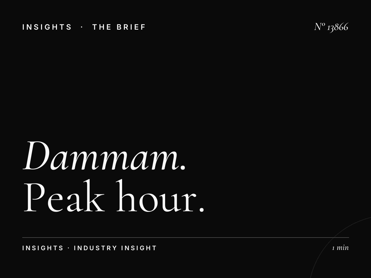 Dammam Digital Mezahpole Traffic: Peak Hour Analysis