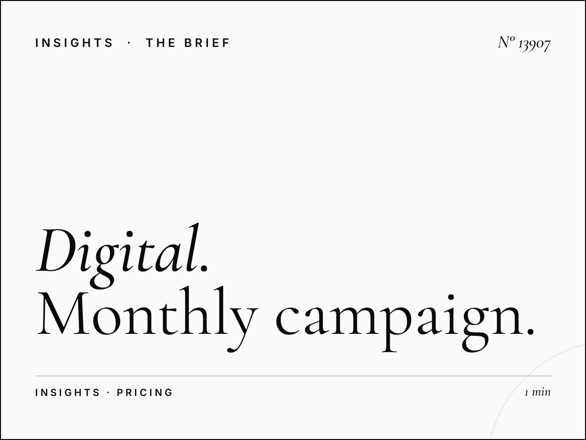 Digital Megaphone Rates Riyadh: Monthly Campaign Pricing