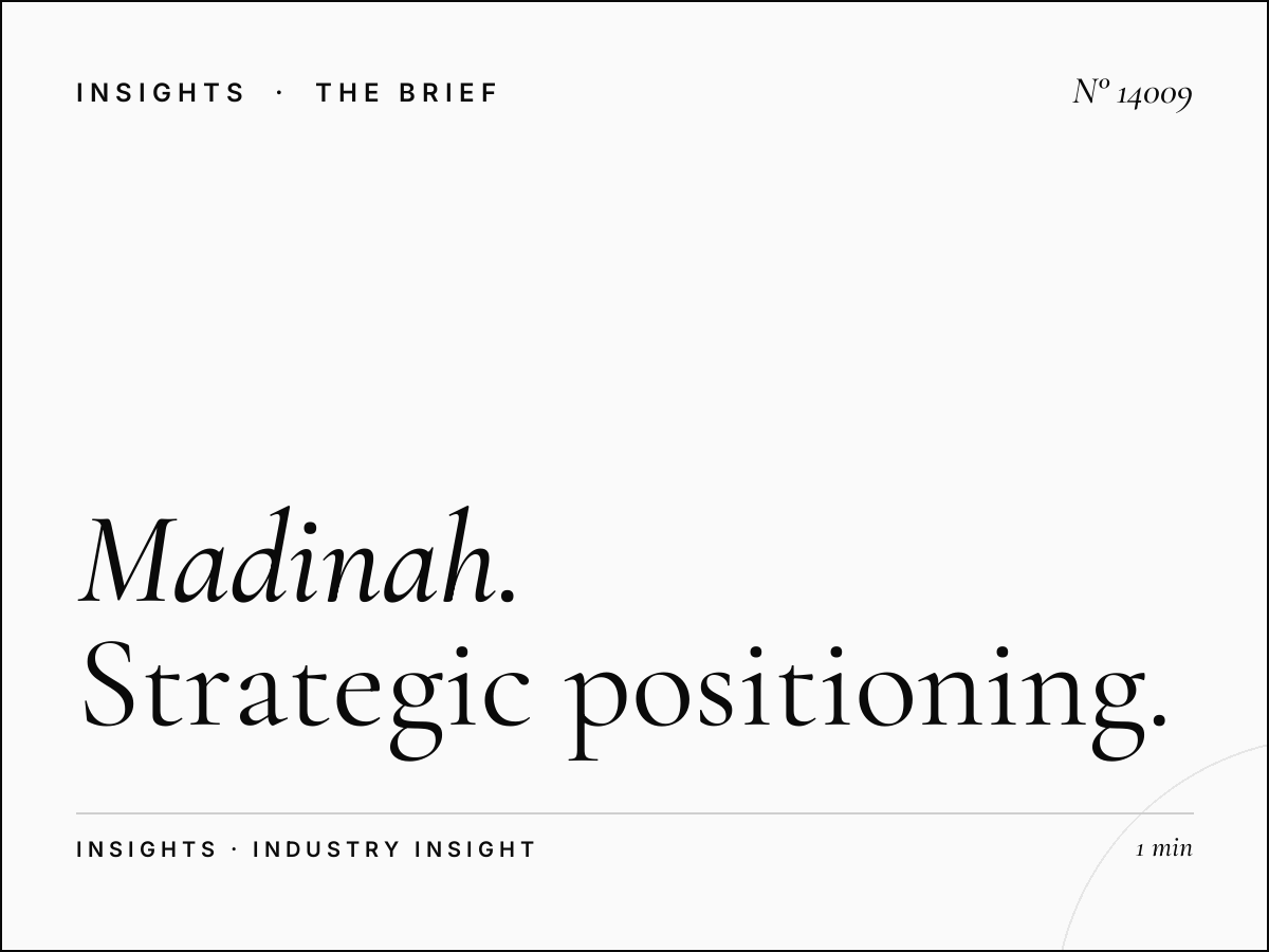 Madinah Scroller Location: Strategic Positioning for Maximum Religious Tourism Impact