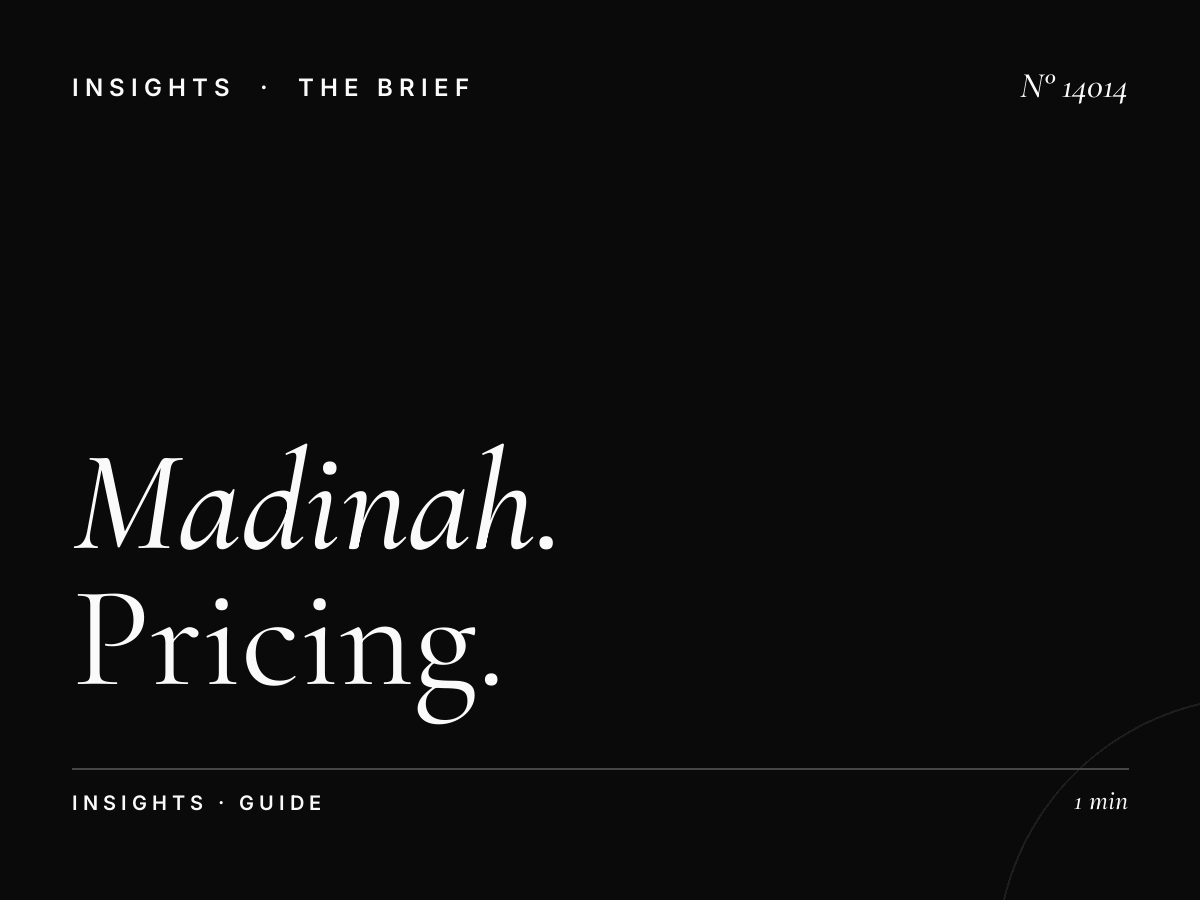 Madinah Scroller Cost: Complete Pricing Guide 2025