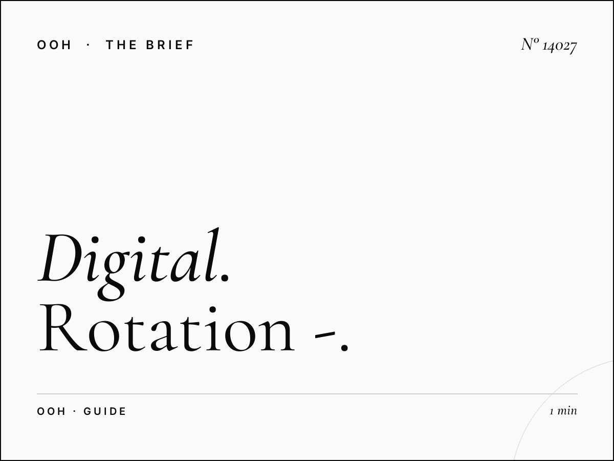 Digital Mezahpole Shared Slots Riyadh: Rotation - A Strategic Guide to Saudi Arabia's Digital OOH Innovation