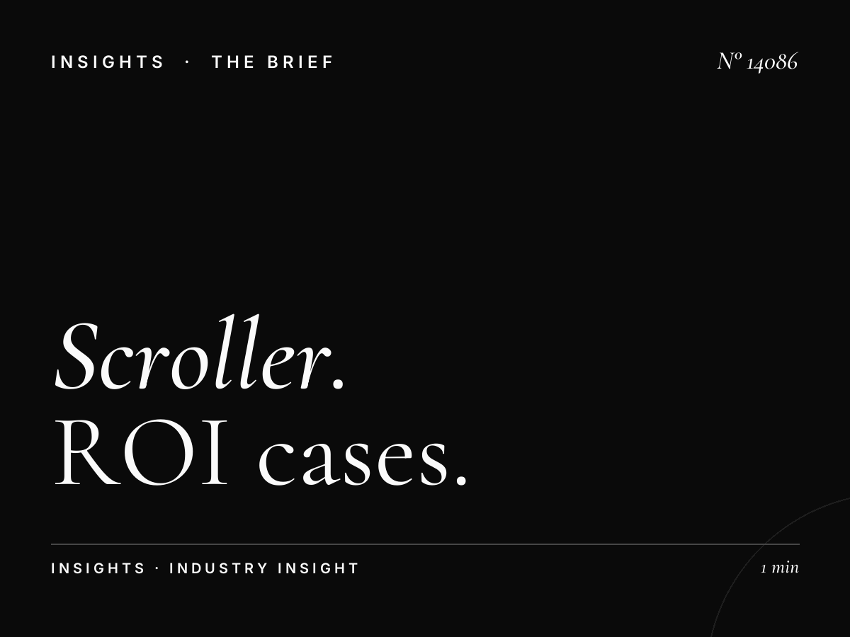 Scroller Success Stories Madinah: ROI Cases