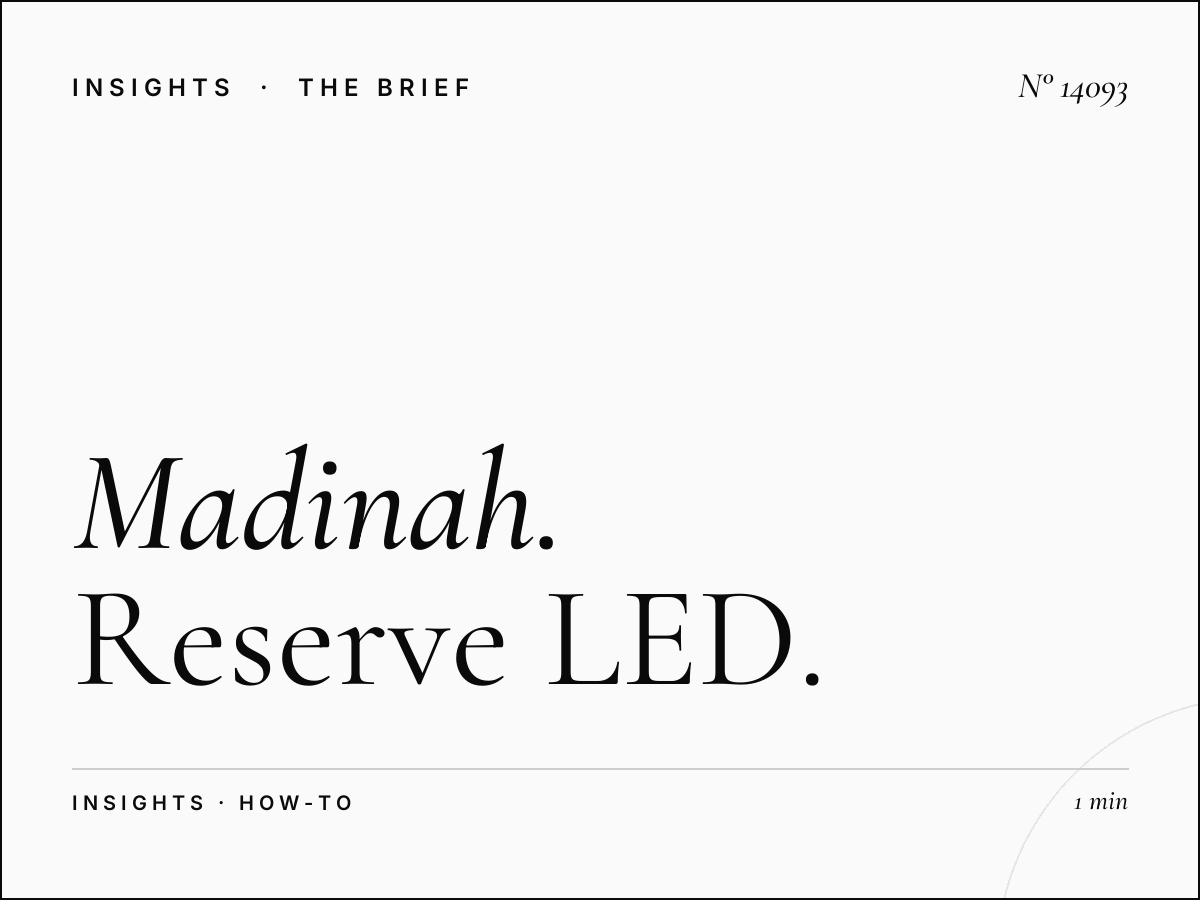 Madinah Scroller Booking: How to Reserve LED Advertising Space in Islam's Second Holiest City