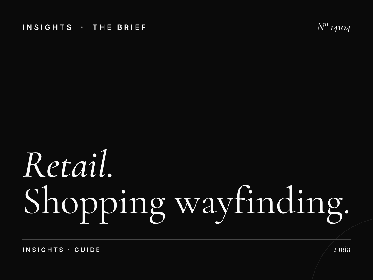 Retail Brands Riyadh Digital Guide: Shopping Wayfinding