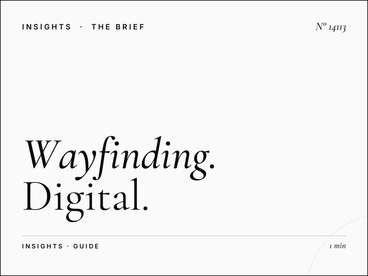 Wayfinding Campaign Riyadh: Digital Guide Planning