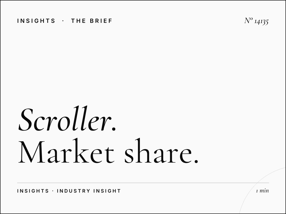 Scroller Competitive Madinah: Market Share Analysis for Strategic Media Buyers