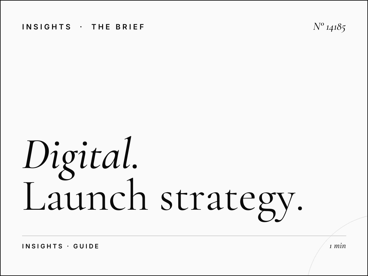 Digital Guide New Product Riyadh: Launch Strategy