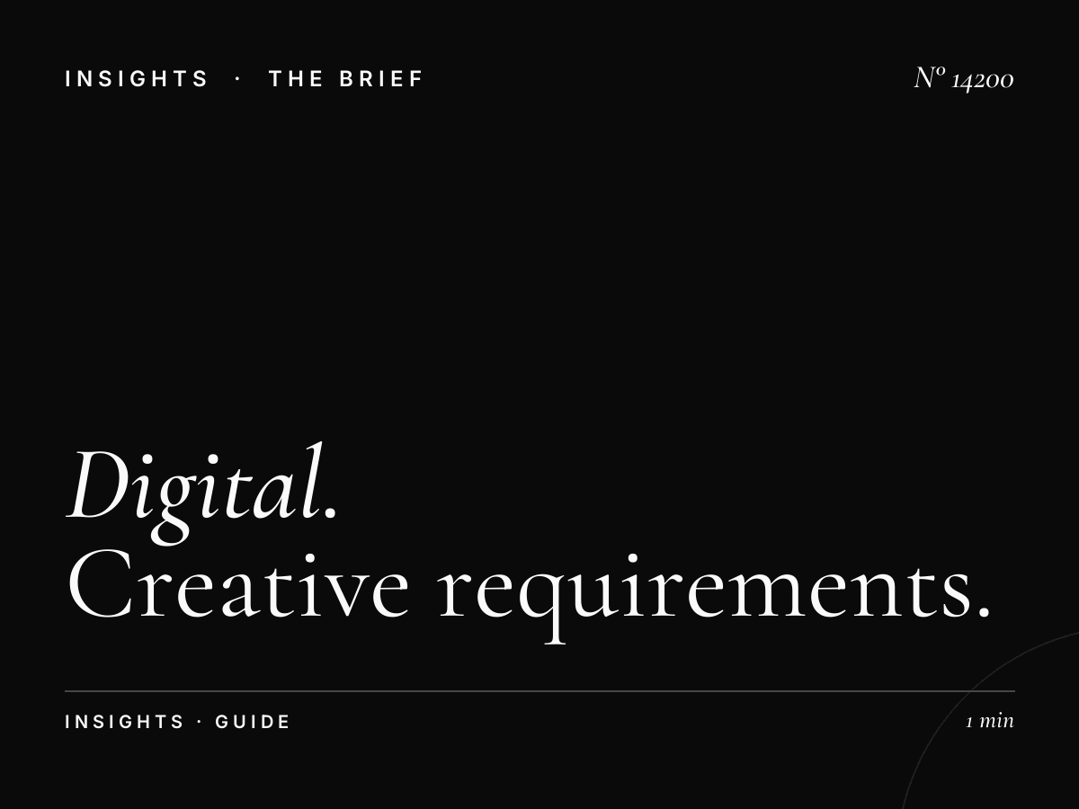 Digital Guide Content Riyadh: Creative Requirements