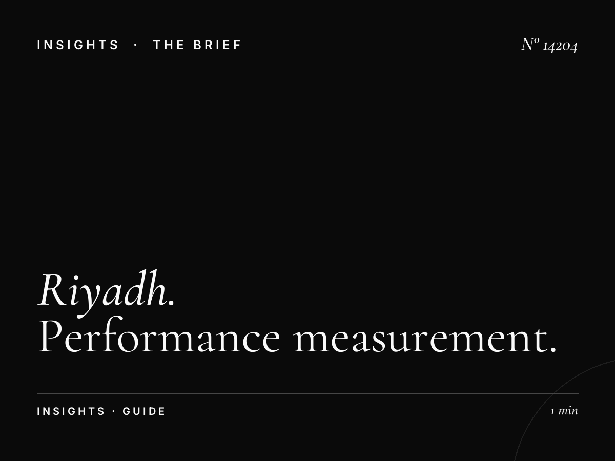 Riyadh Digital Guide ROI: Performance Measurement