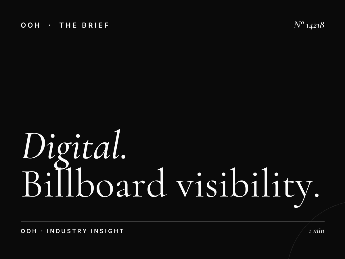 Digital Mezah Impact Madinah: Billboard Visibility