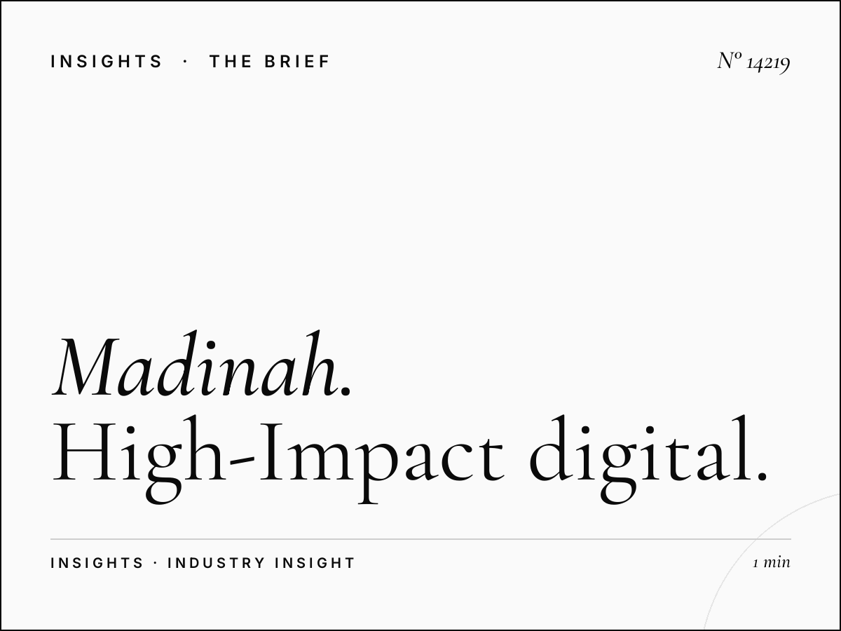 Madinah Digital Mezah Visibility: High-Impact Digital Marketing in Islam's Second Holiest City