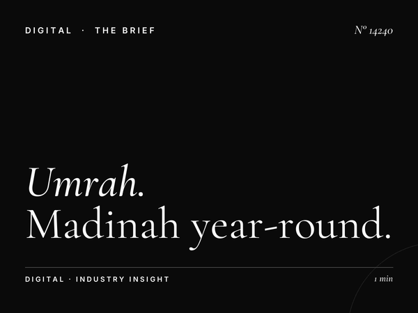 Umrah Season Digital Mezah: Madinah Year-Round Digital Advertising Opportunities