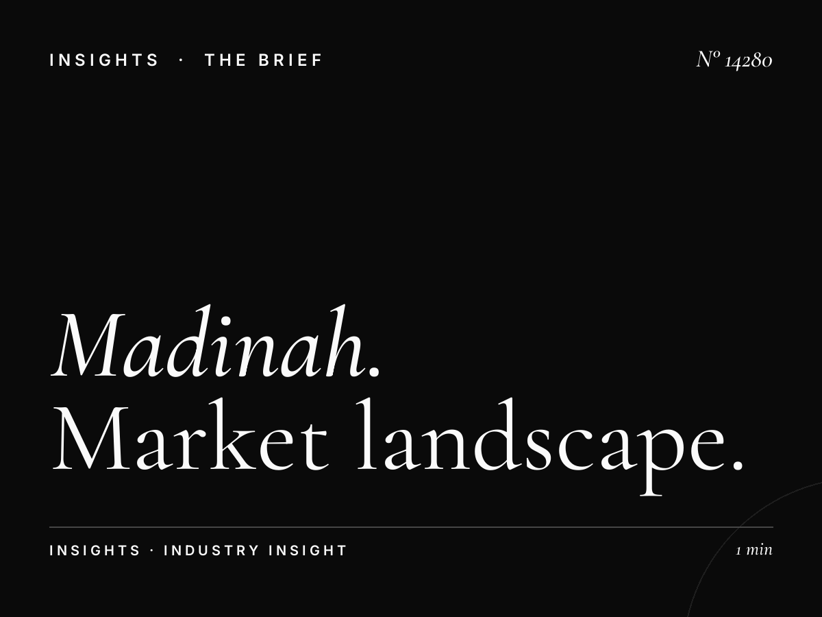 Madinah Digital Mezah Competition: Market Landscape