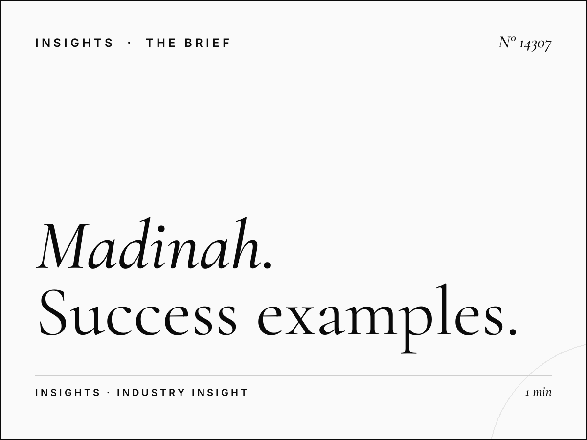 Madinah Digital Mezah Cases: Success Examples