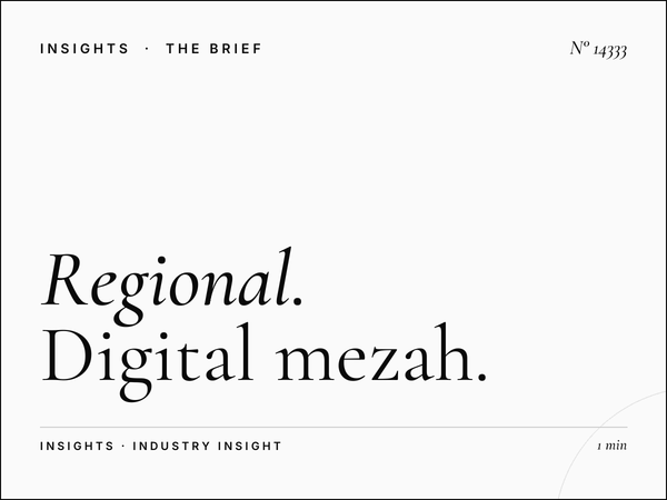 Regional Campaign Dammam Khobar: Digital Mezah Planning