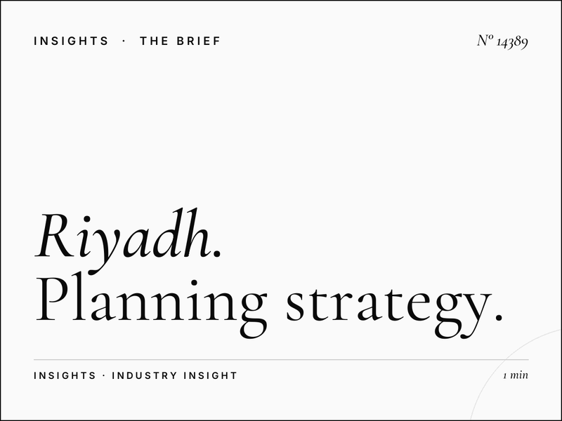 Riyadh Digital Mezah Campaign: Planning Strategy