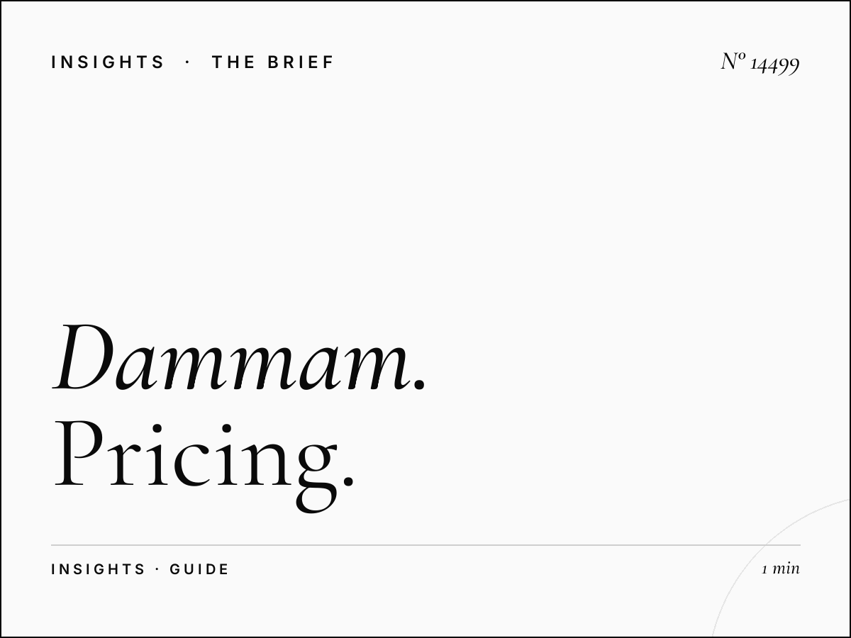Dammam Khobar Static Mega Cost: Complete Pricing Guide 2025