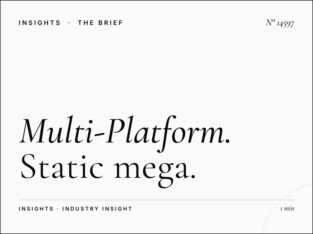 Multi-Platform Dammam Khobar: Static Mega Campaign