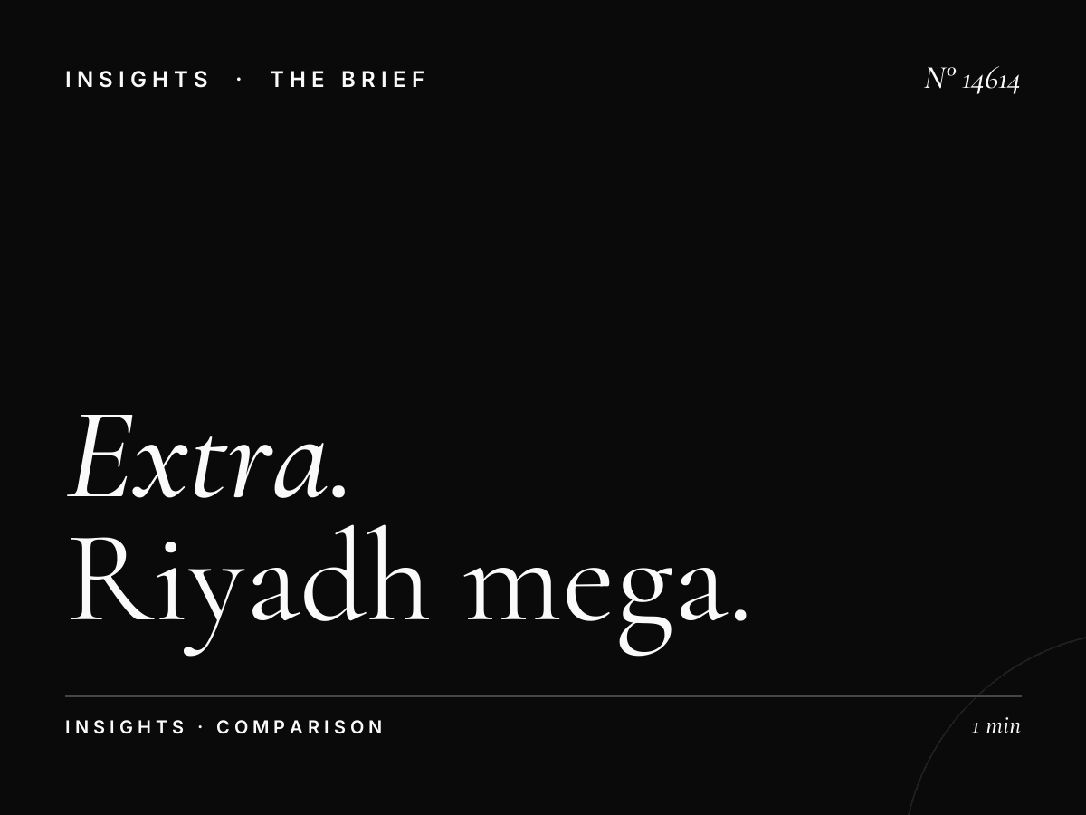 Extra Large vs Standard: Riyadh Mega Advantages