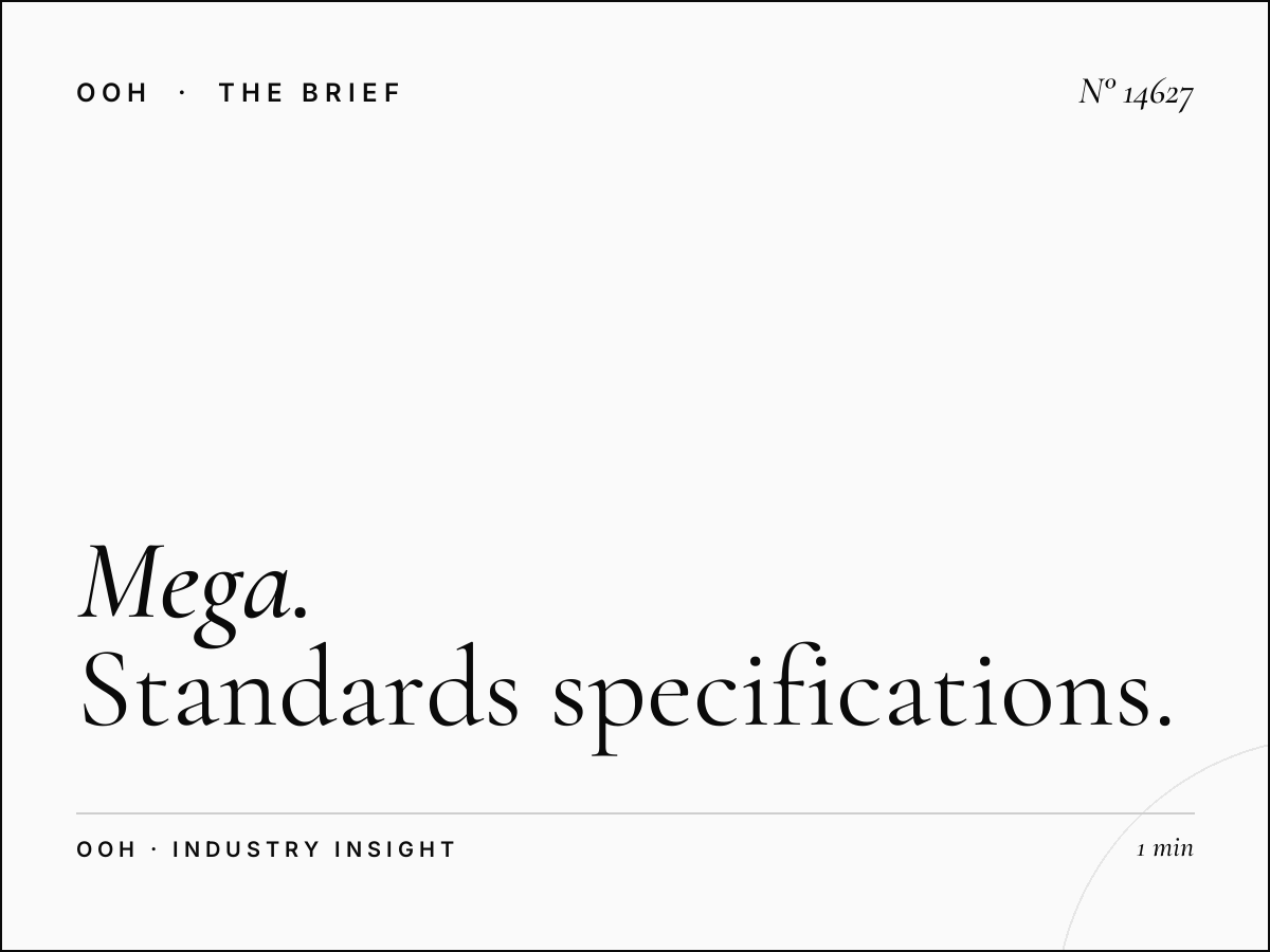 Mega Billboard Dimensions Riyadh: Standards, Specifications, and Strategic Advantages