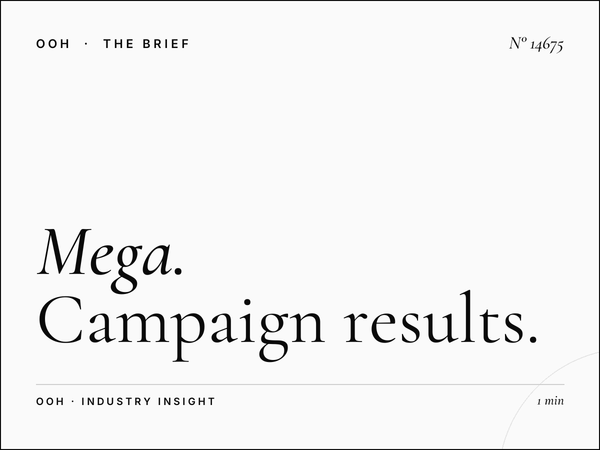 Mega Billboard Effectiveness Riyadh: Campaign Results