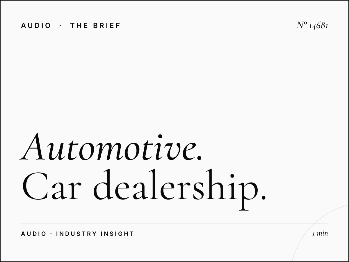 Automotive Brands U FM 90: Car Dealership Advertising