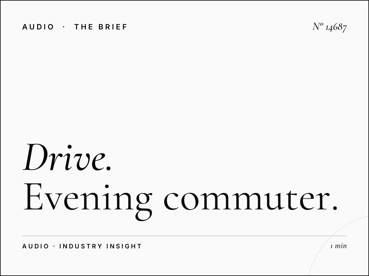 U FM 90 Drive Time: Evening Commuter Advertising