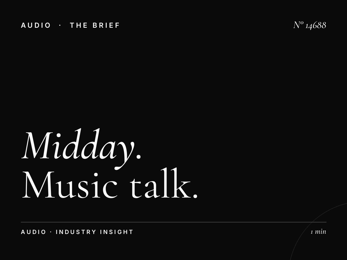 U FM 90 Midday: Music Talk Block Advertising