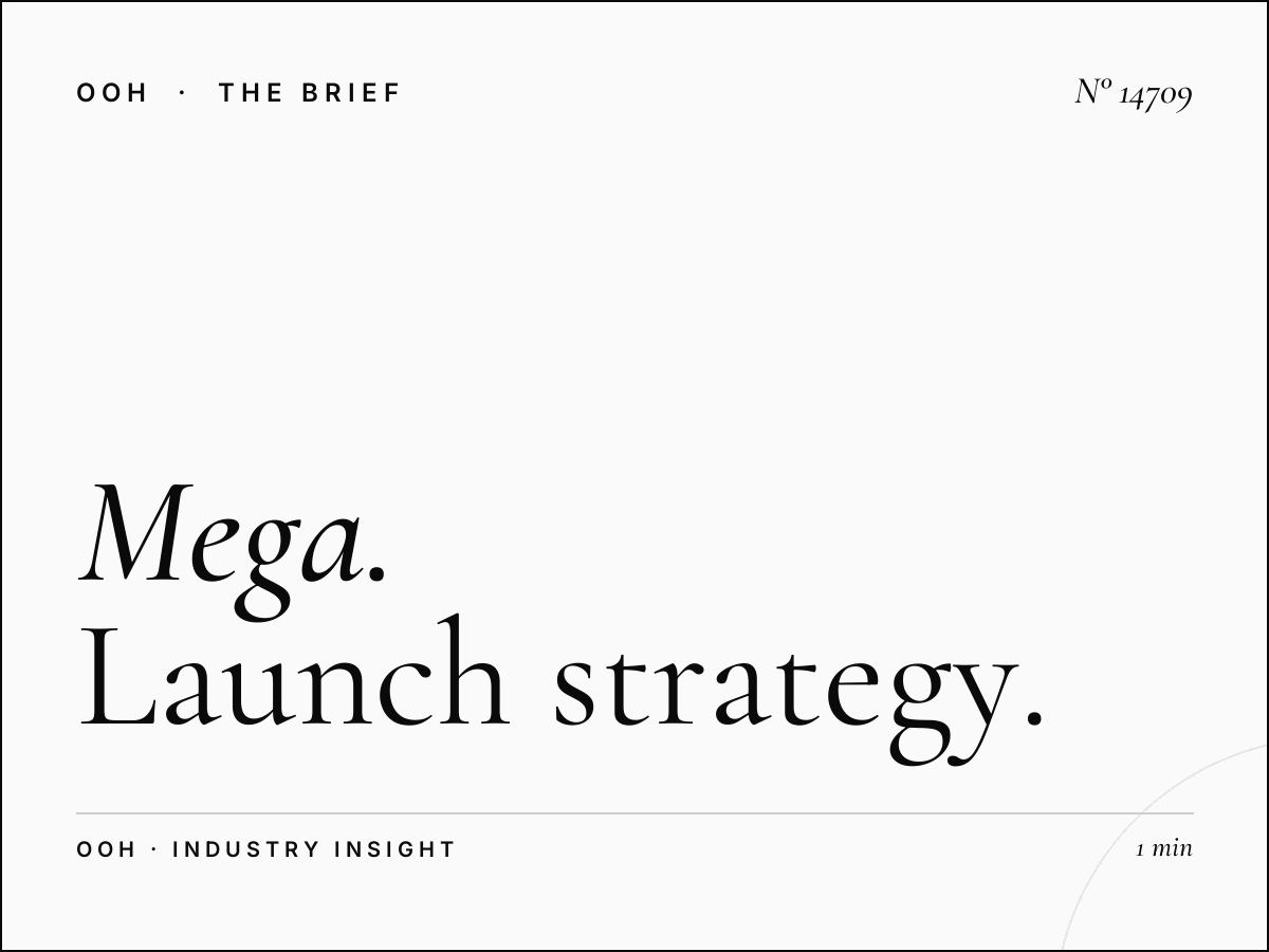 Mega Billboard New Product Riyadh: Launch Strategy