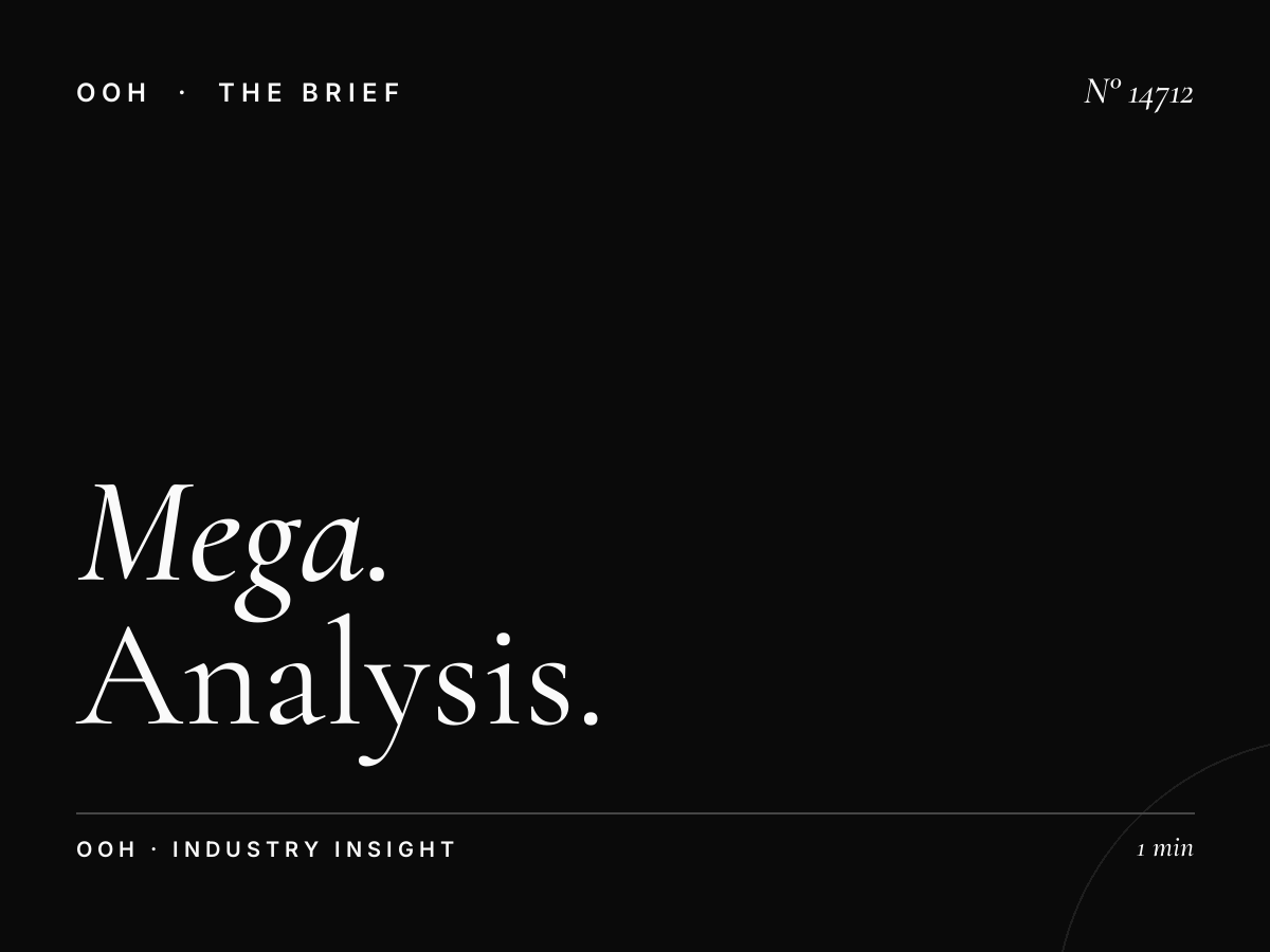 Mega Billboard Audience Profile Riyadh: Analysis